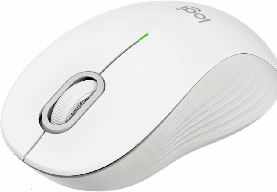 Logitech M550 Wireless Bluetooth Mouse for Small to Medium Hands - Silent Clicks, 2-Year Battery Life, Customizable Side Buttons, Multi-Device Compatible - Rose Pink