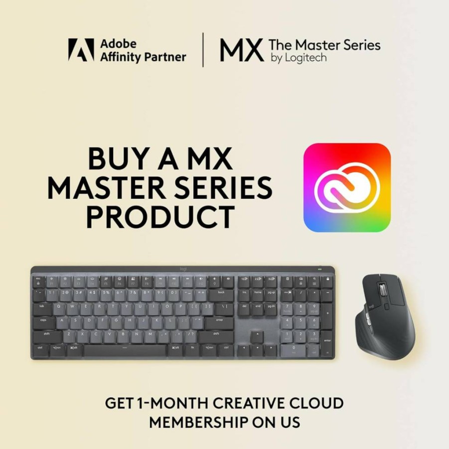 Logitech MX Mechanical Mini Wireless Keyboard with Backlit, Linear Switches, Bluetooth, USB-C for MacOS, Windows, Linux, iOS, Android