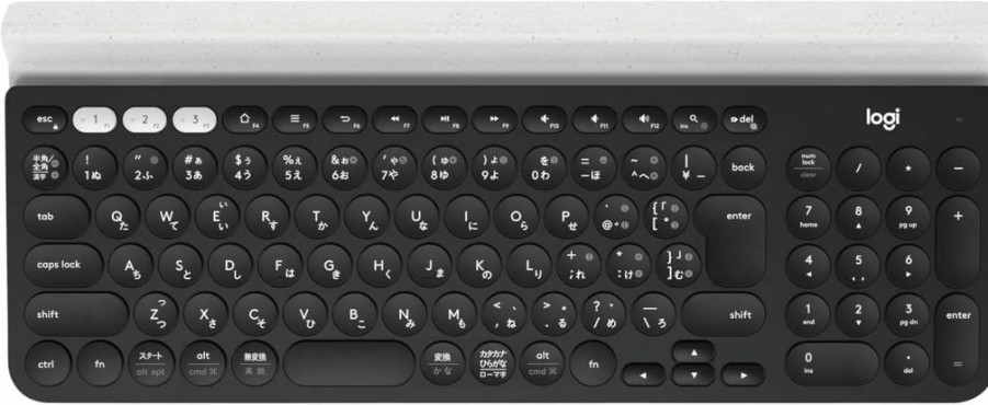 Logitech K780 Multi-Device Wireless Keyboard for Computer, Tablet, and Phone - Compatible with Windows, macOS, iOS, Android - Quiet Typing - Easy-Switch Bluetooth and USB Connectivity