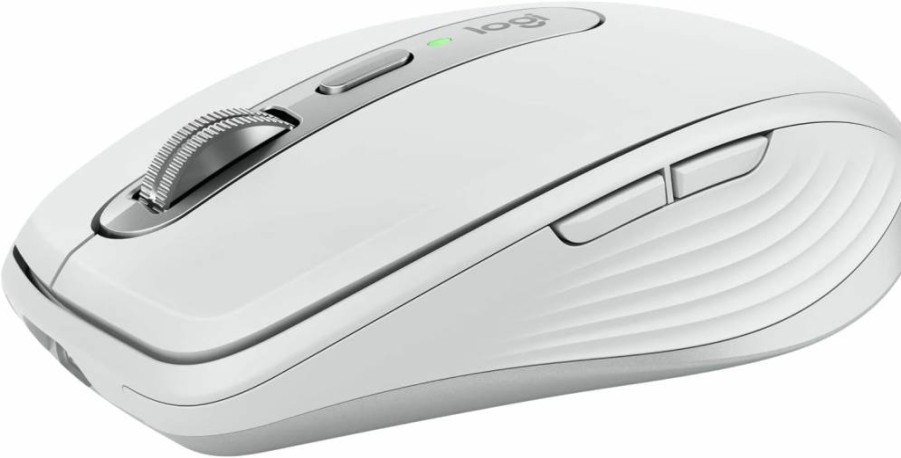 Logitech MX Anywhere 3S Wireless Mouse - 8K DPI, Quiet Clicks, Fast Scrolling, Bluetooth/USB-C, Multi-Device Compatible (Windows, Mac, Linux, Chrome) - Graphite