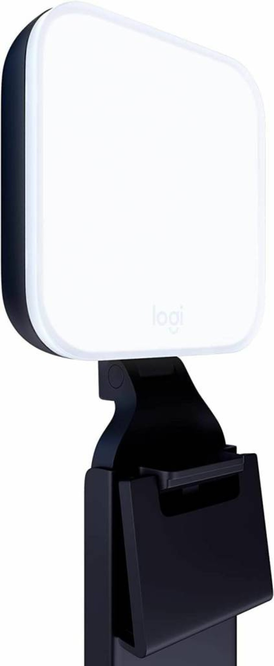 Logitech for Creators Litra Glow Premium LED Streaming Light with TrueSoft Technology, Adjustable Mount for PC/Mac, Ideal for Recording & Live Streaming - Graphite
