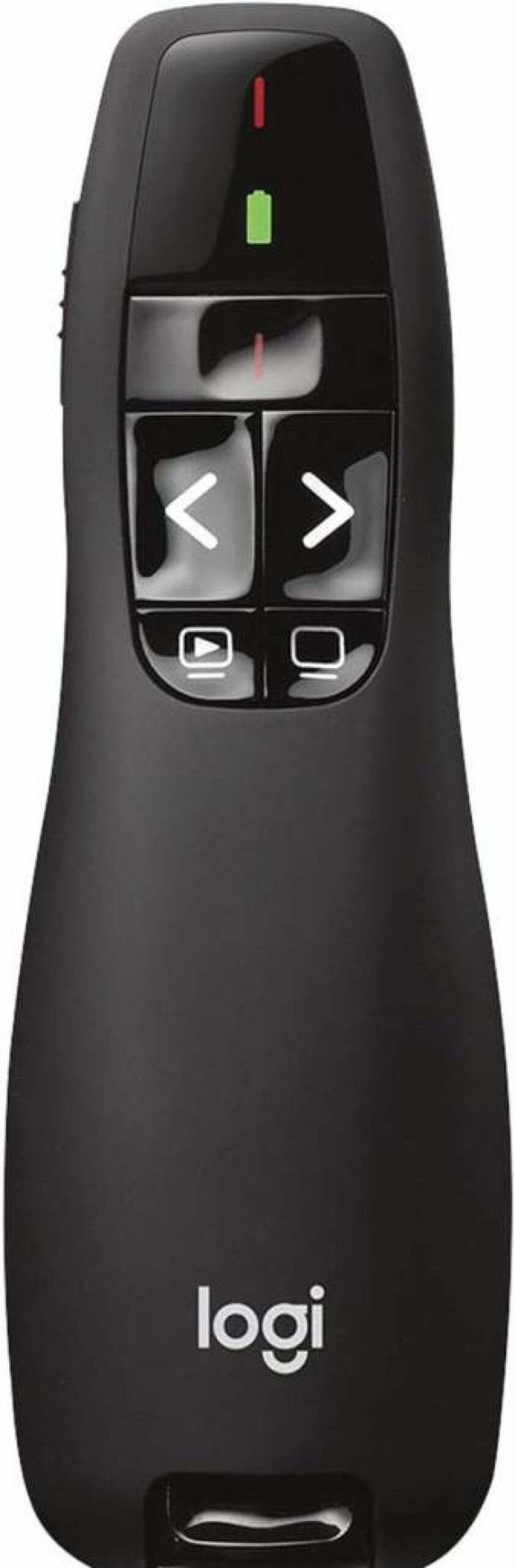 Logitech R500S Wireless Presenter with Laser Pointer, PowerPoint Clicker Remote for Presentations