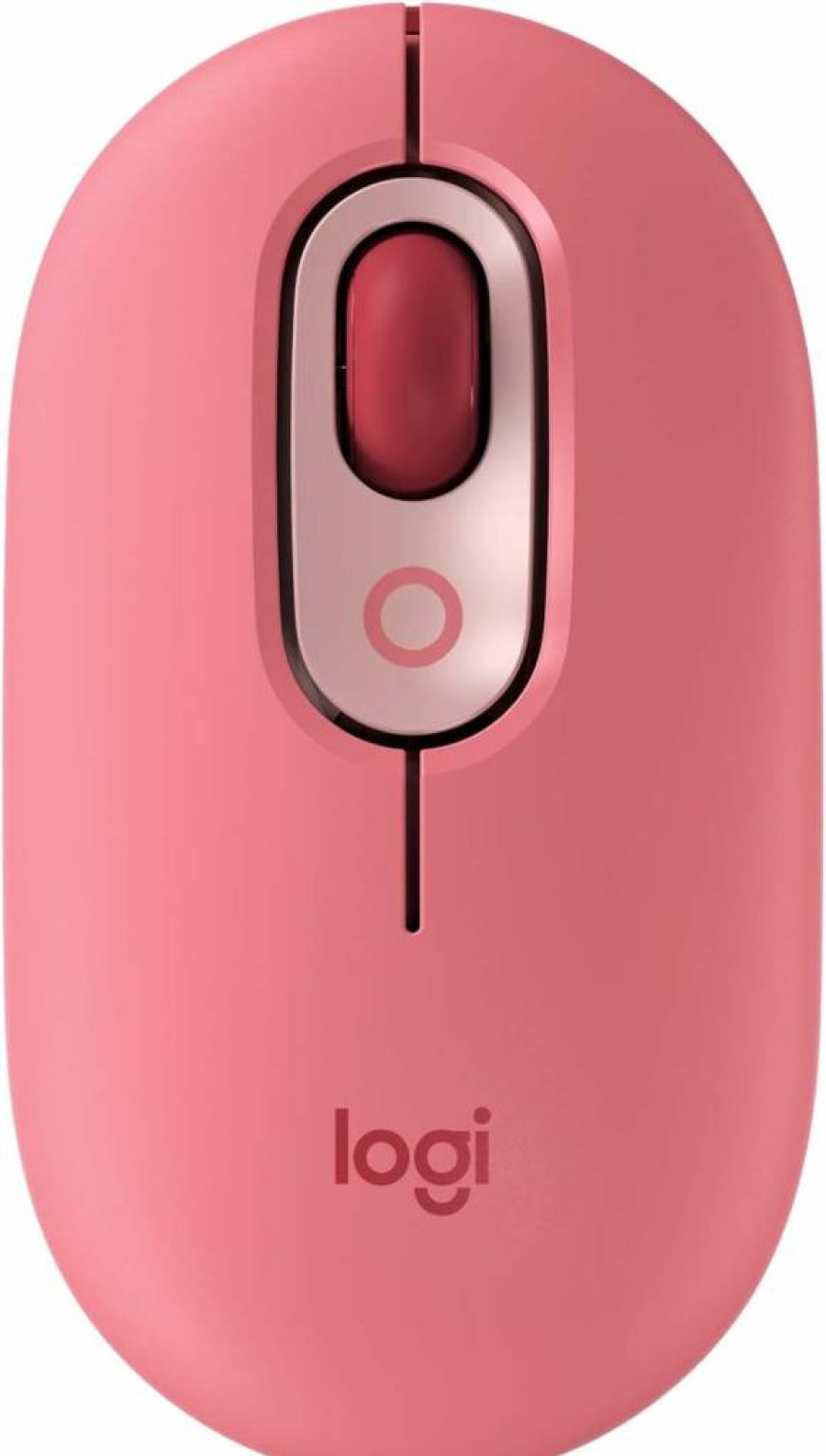 Logitech POP Wireless Mouse with Customizable Emoji Buttons, Silent Click, Bluetooth Connectivity, Multi-Device Support, Compact Design - Mint Green