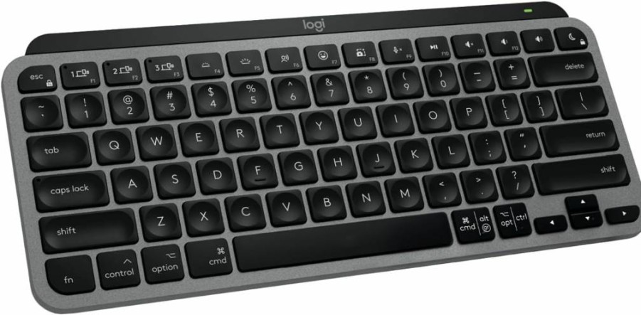 Logitech MX Keys S Wireless Keyboard for Mac - Backlit, Rechargeable, Bluetooth, USB-C, Programmable Keys for MacBook Pro, Air, iMac, iPad (Pale Grey)
