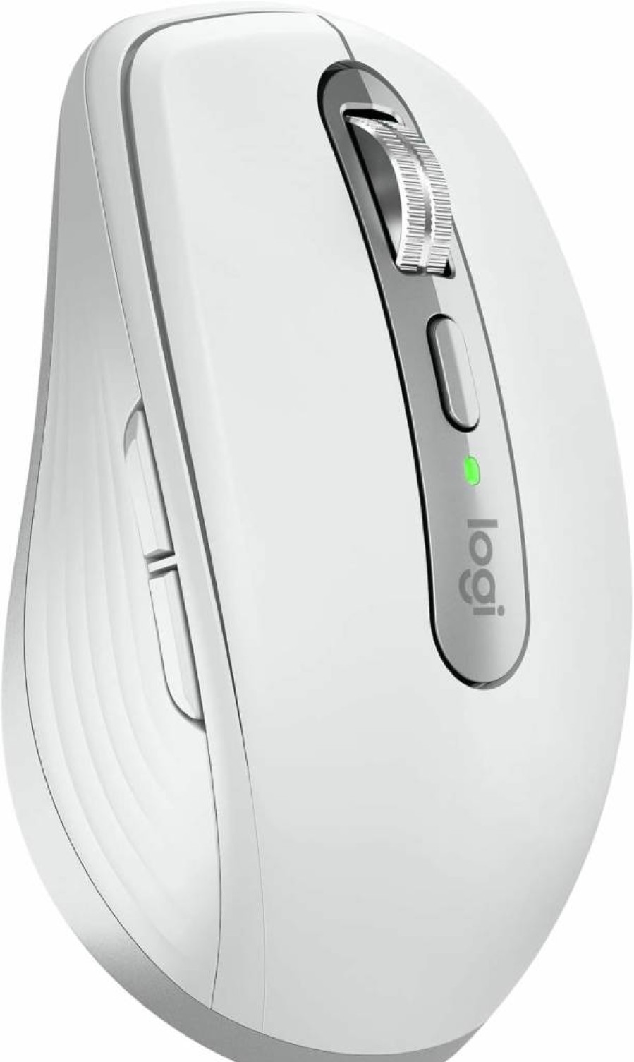 Logitech MX Anywhere 3S Wireless Mouse - Bluetooth, Logi Bolt Secure, Quiet Clicks, 8K DPI, MagSpeed Scrolling, Compact Design for Windows/Mac/Chrome/Linux - Pale Grey
